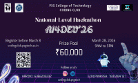 AI4Dev 26 National Level Hackathon Poster